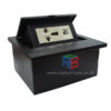 กล่องปลั๊กไฟ ป็อปอัพ สำหรับโต๊ะประชุม รหัส 2420 (1 ปลั๊ก, 1 LAN)