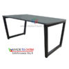 โต๊ะทำงาน&โต๊ะประชุม ขาเหล็กกล่อง ทรงคางหมู ขนาด W.120 / 150 / 180 / 200 / 240 cm. รหัส 2629