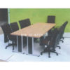 โต๊ะประชุม ขนาด 10 และ 6 ที่นั่ง สามารถปรับเป็นโต๊ะทำงานได้ รหัส 324