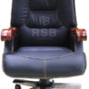 เก้าอี้บริหาร ปรับเอนนอนได้ รับน้ำหนัก 130 KG แขน และ ขา วัสดุไม้  รหัส 3371