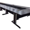 โต๊ะประชุมตัวต่อ ขาเหล็กปั้มเงา จำนวน 24 – 28 ที่นั่ง ขนาด 960 x 180 cm รหัส 3391