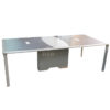 โต๊ะประชุม Design work ขอบโต๊ะ โค้งเว้าทำมุมรับกับขา จำนวน 6 – 8 ที่นั่ง ขนาด 240 X 120 CM รหัส 3800