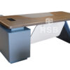 โต๊ะผู้บริหาร Design work ขาโต๊ะวางมุมเฉียง ขนาด 200 x 165 cm รหัส 4326