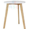 โต๊ะ ขาไม้ยางพารา TOP ไม้ยางพารา ขนาด 60 cm รหัส 4408