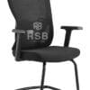 เก้าอี้ทำงาน ขาเหล็กตัว C สีดำ รุ่นขายดี รหัส 4622